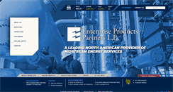 Desktop Screenshot of enterpriseproducts.com